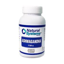 ASHWAGANDHA 2100MG CAP X 60 (NATURAL SYSTEMS)